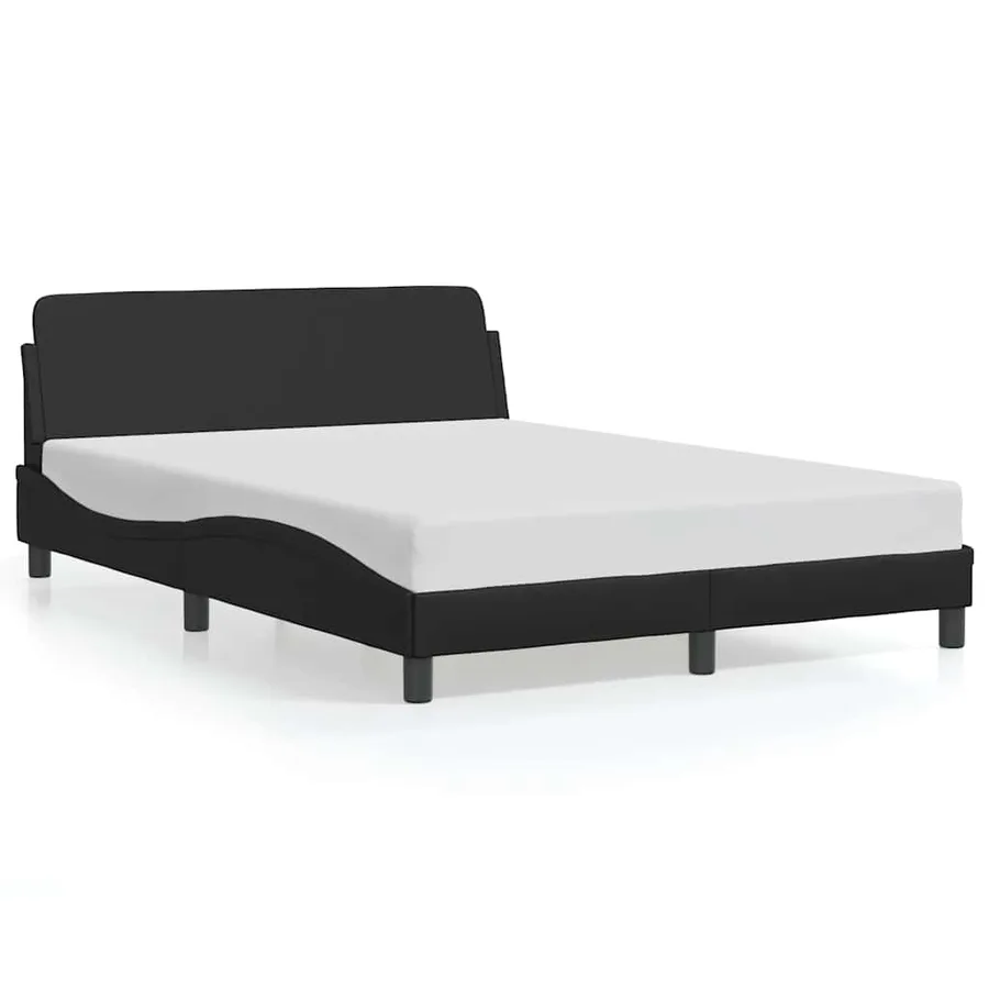 Cadre de lit Dover noir 120x200 cm similicuir - 2