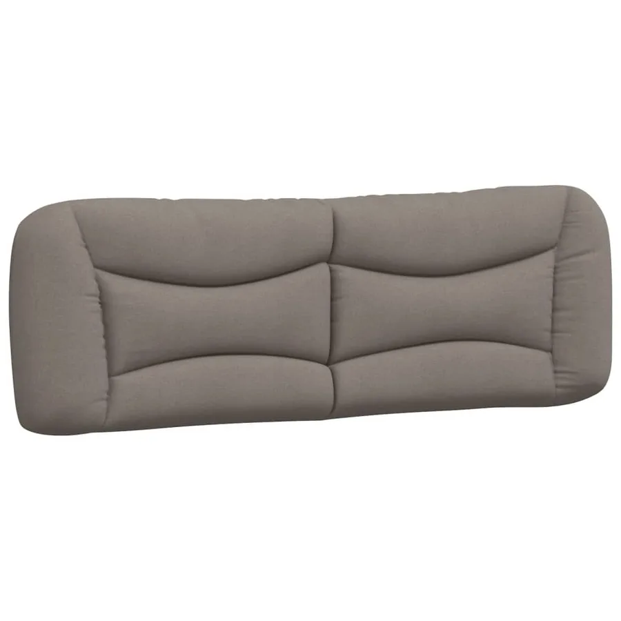 Cadre de lit avec LED sans matelas Hvar taupe 160x200 cm tissu - 10