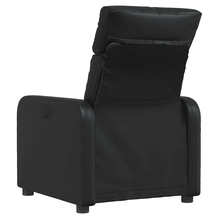 Fauteuil inclinable Noir Similicuir - 3