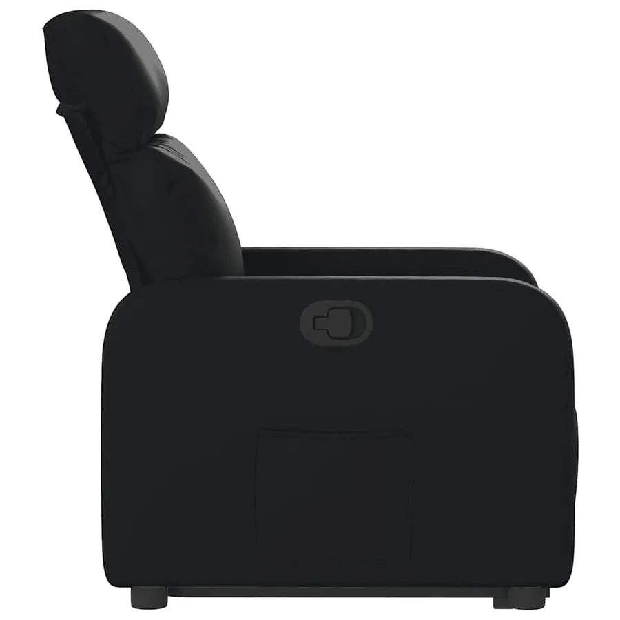 Fauteuil inclinable Noir Similicuir - 10