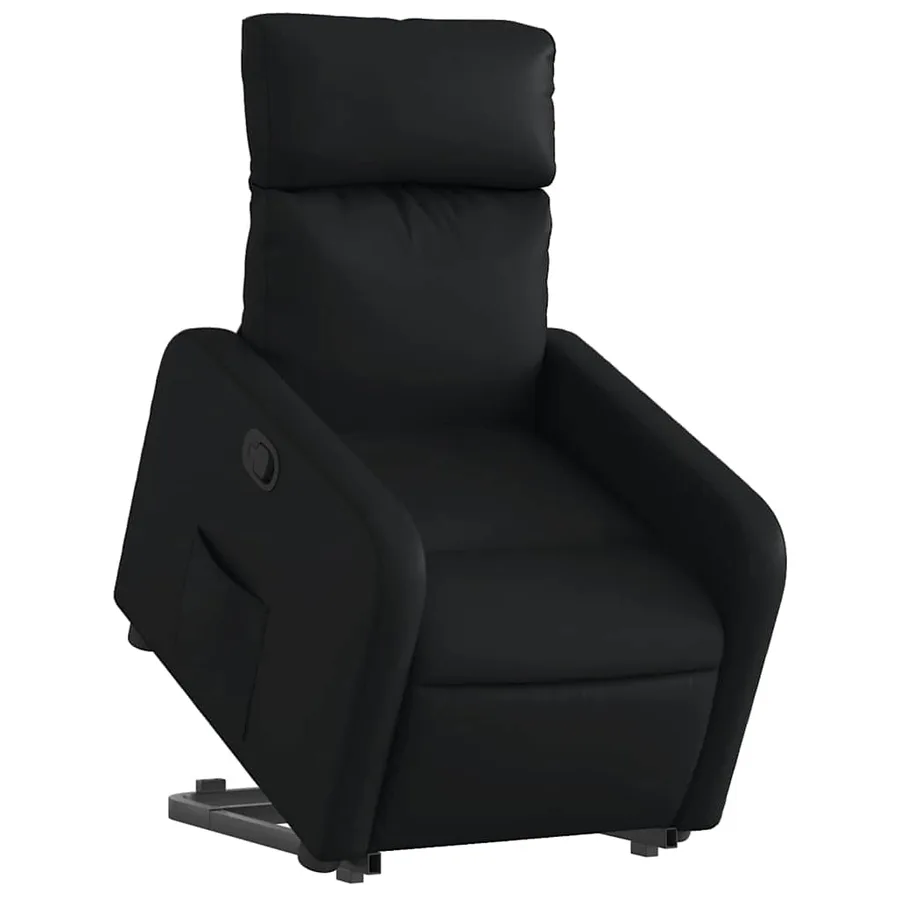 Fauteuil inclinable Noir Similicuir - 3