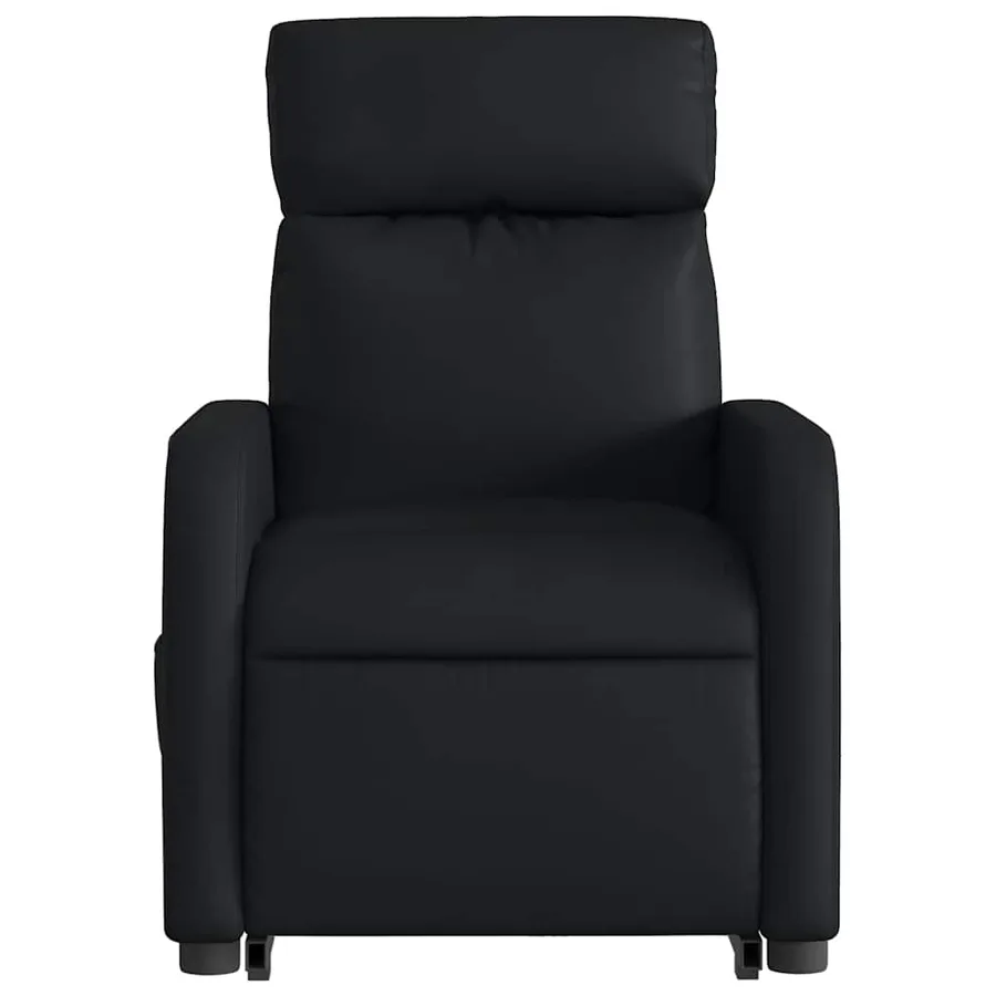 Fauteuil inclinable Noir Similicuir - 9