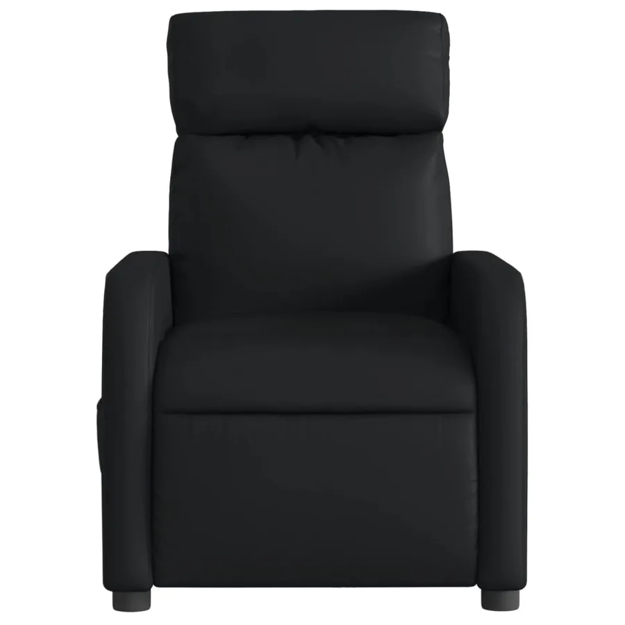 Fauteuil inclinable électrique Noir Similicuir - 9