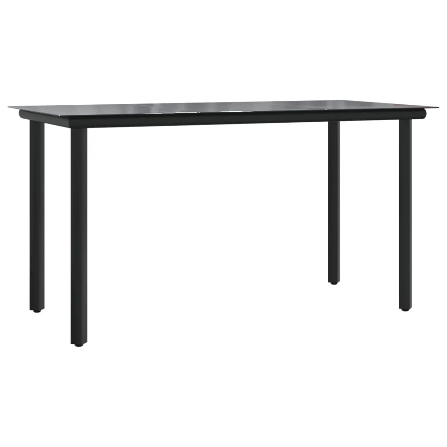 Ensemble à manger de jardin et coussins 7 pcs marron rotin - 5