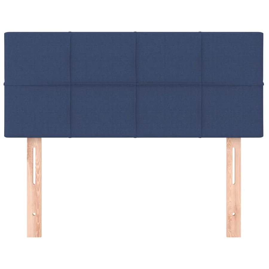 Tête de lit Bleu 80x5x78/88 cm Tissu - 3
