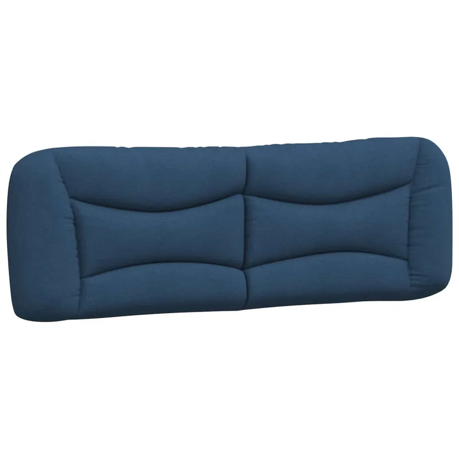 Cadre de lit avec LED sans matelas Hvar bleu 160x200 cm tissu - 10