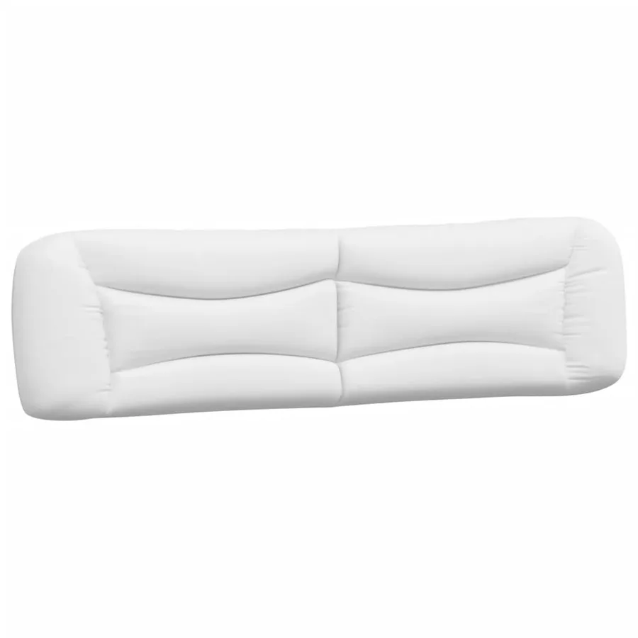 Cadre de lit avec LED sans matelas Hvar blanc et noir 200x200 cm - 7