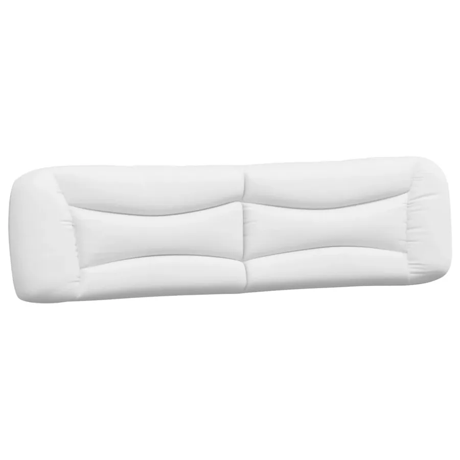 Cadre de lit avec LED sans matelas Hvar blanc 200x200 cm - 8