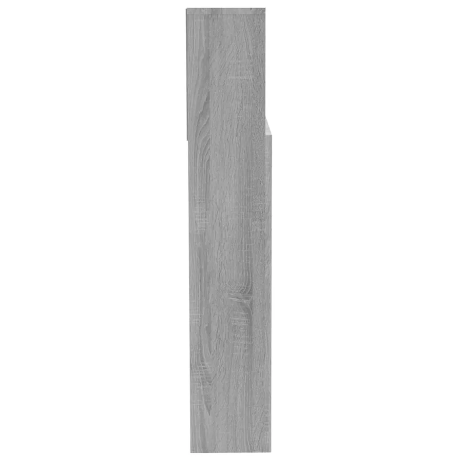 Armoire de tête de lit Sonoma gris 200x19x103,5 cm - 4