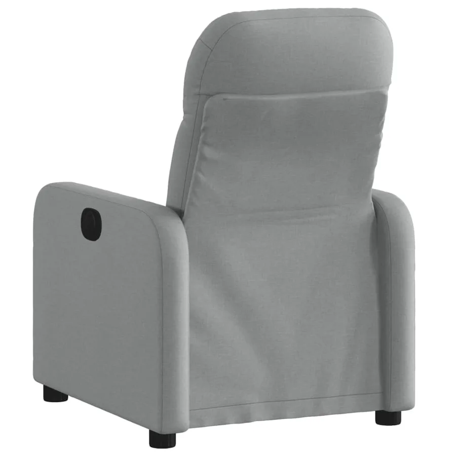 Fauteuil inclinable Gris clair Tissu - 3