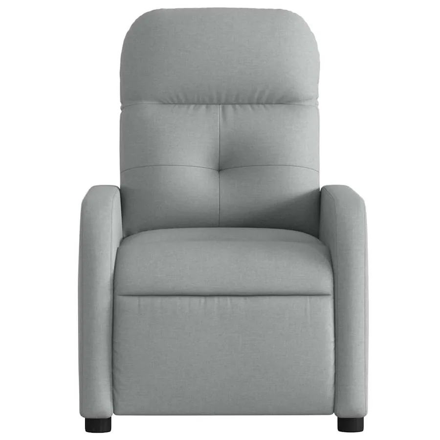 Fauteuil inclinable Gris clair Tissu - 6