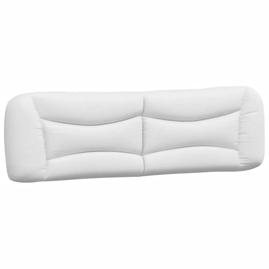 Cadre de lit avec LED sans matelas Hvar blanc 180x200 cm - 7