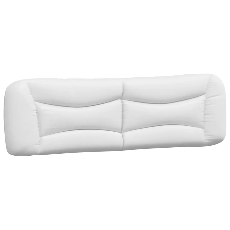 Cadre de lit avec LED sans matelas Hvar blanc et noir 180x200 cm - 7