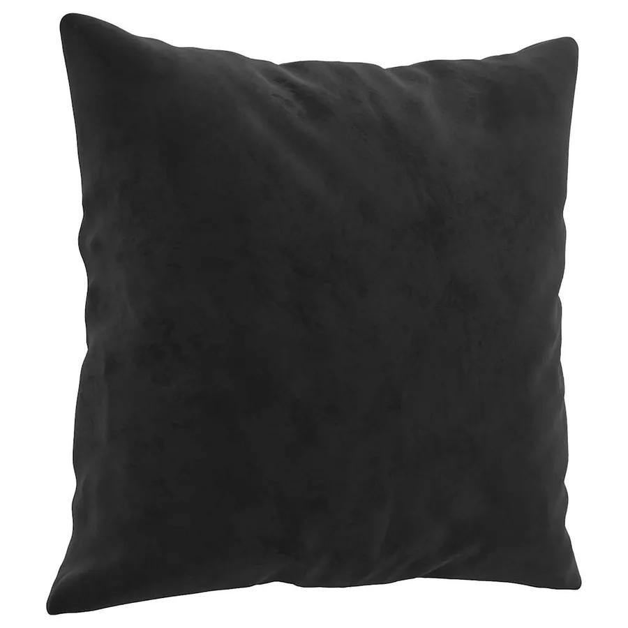 Ensemble de canapés 2 pcs avec coussins noir velours - 5
