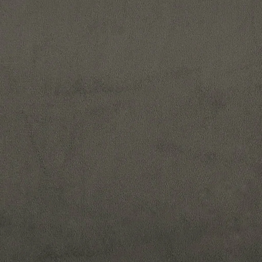 Repose-pied Gris foncé 78x56x32 cm Velours - 5