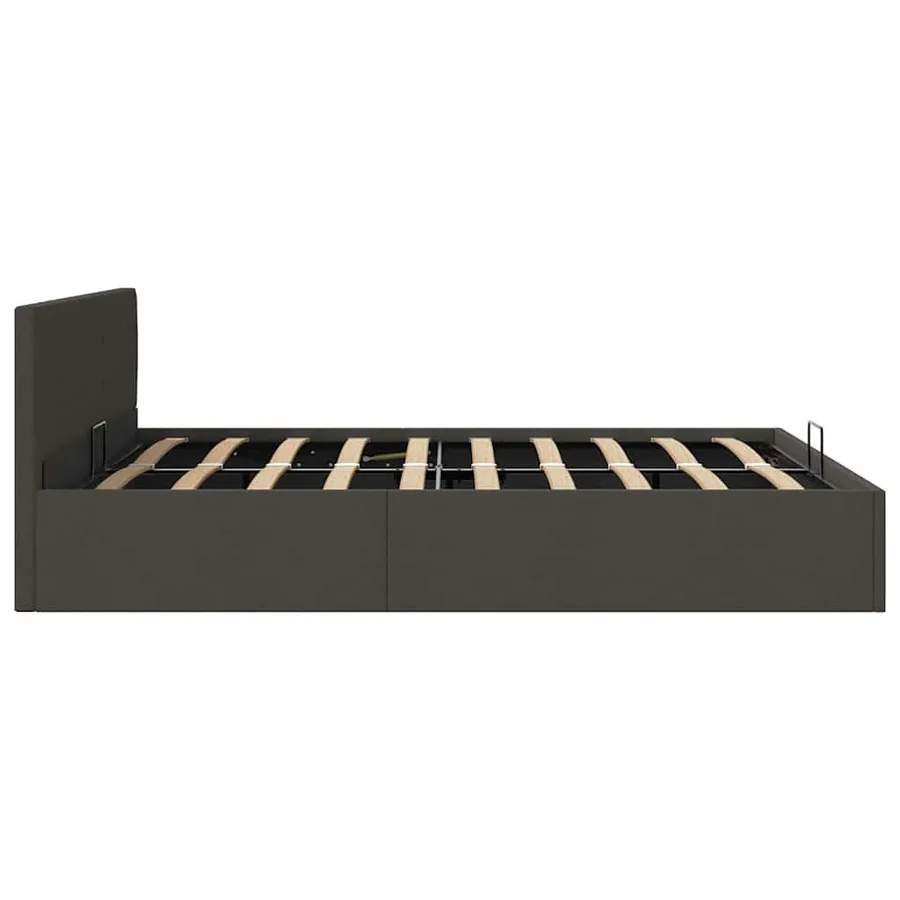 Cadre de lit à rangement hydraulique sans matelas 180x200 cm - 6