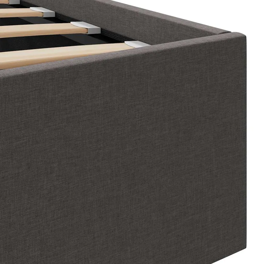Cadre de lit à rangement hydraulique sans matelas 180x200 cm - 9