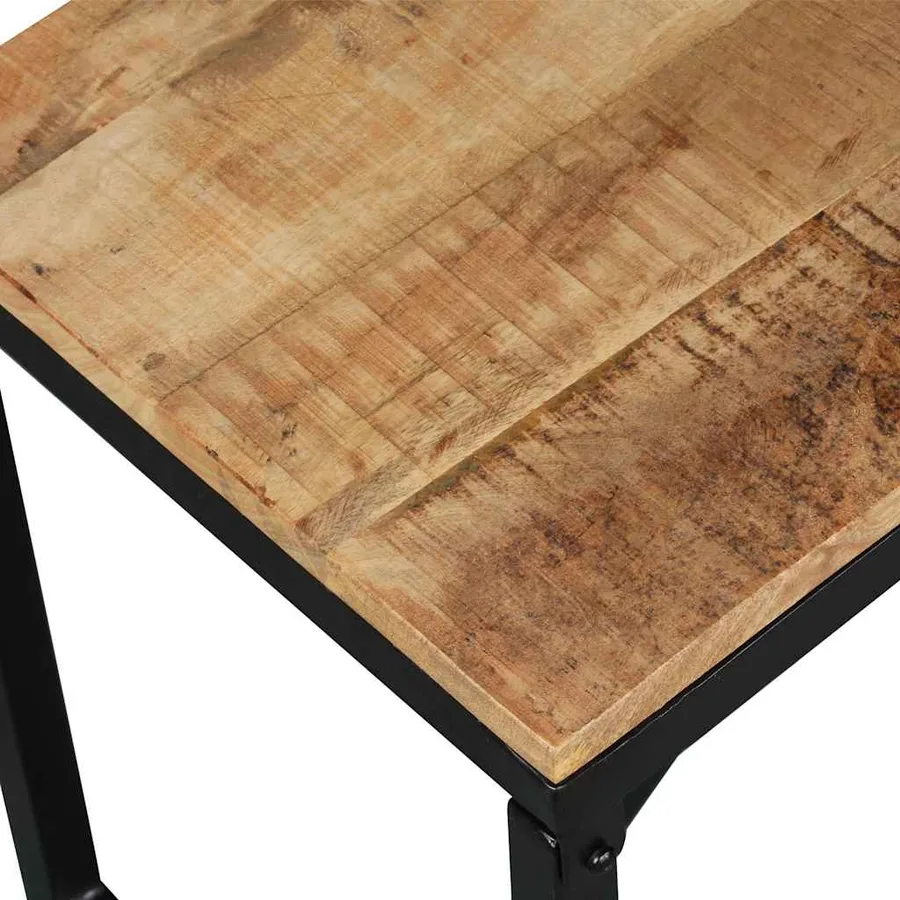Banc 110 x 35 x 45 cm Bois de manguier massif - 6
