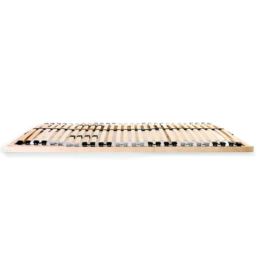 Sommier à lattes sans matelas avec 28 lattes 7 zones 140x200 cm - 3