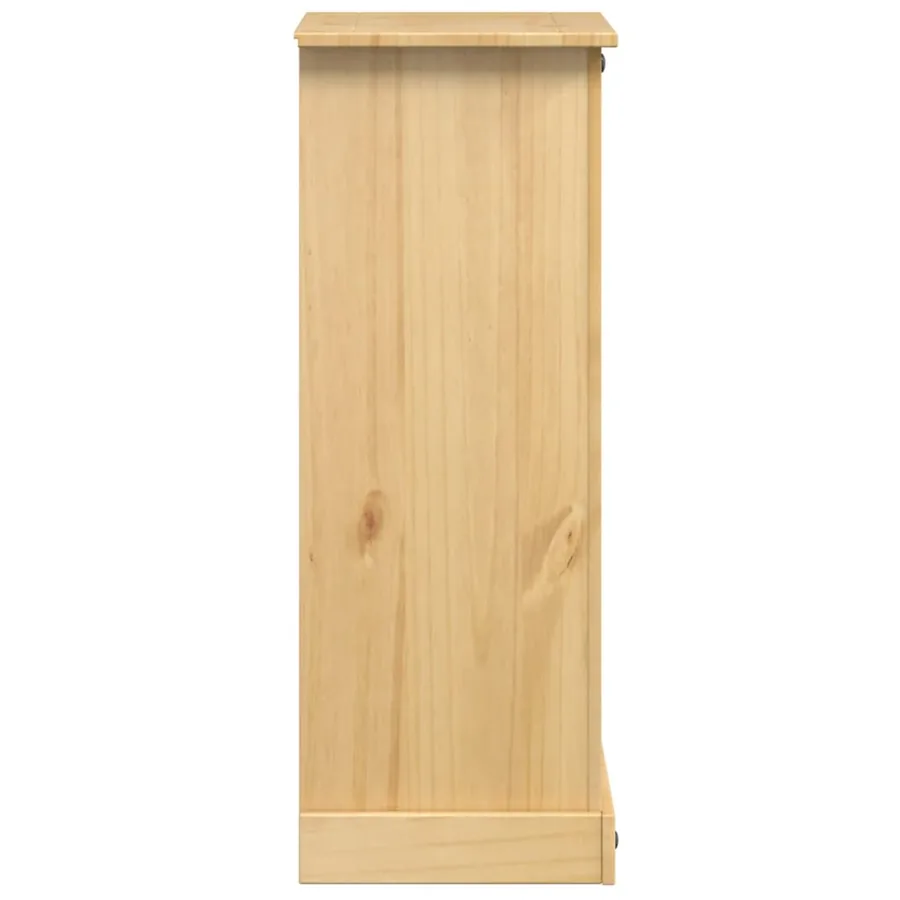 Table de chevet Corona 53x39x103 cm bois de pin massif - 4