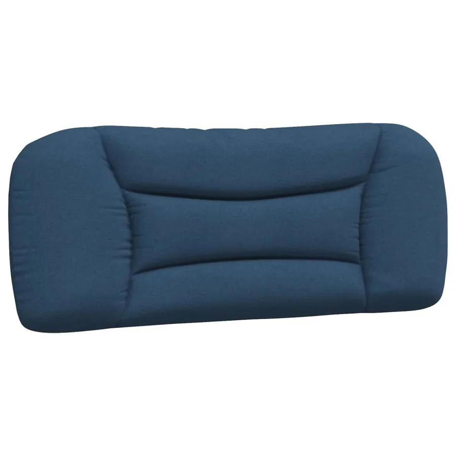 Lit avec matelas Hvar bleu 100x200 cm tissu - 5