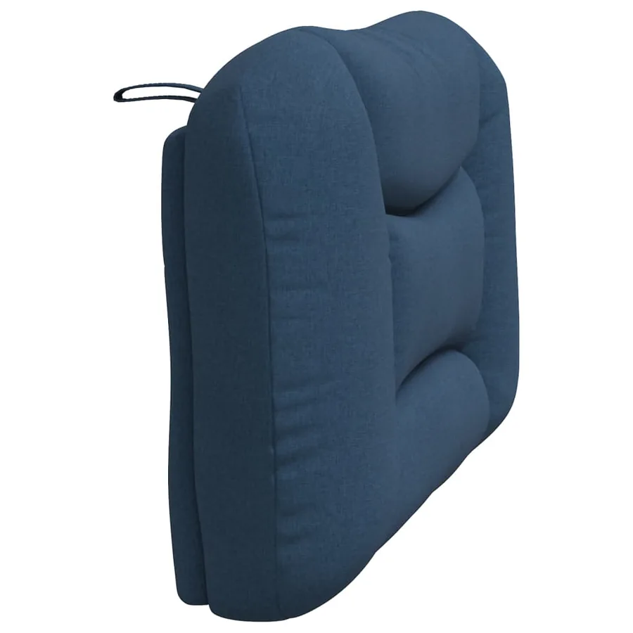 Coussin de tête de lit Hvar bleu 100 cm tissu - 6
