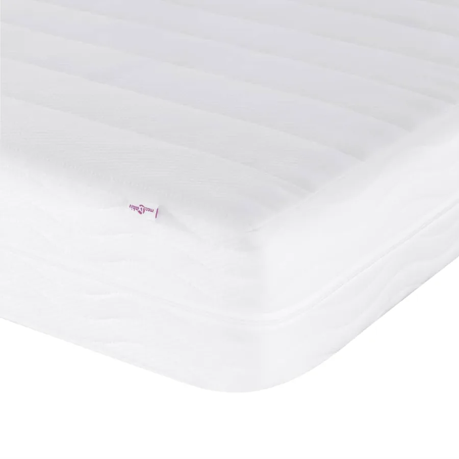 Lit avec matelas Hanko noir 140x200 cm velours - 9