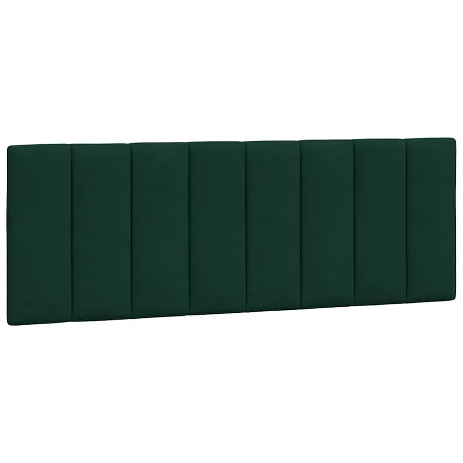 Cadre de lit sans matelas Hanko vert foncé 120x200 cm velours - 8