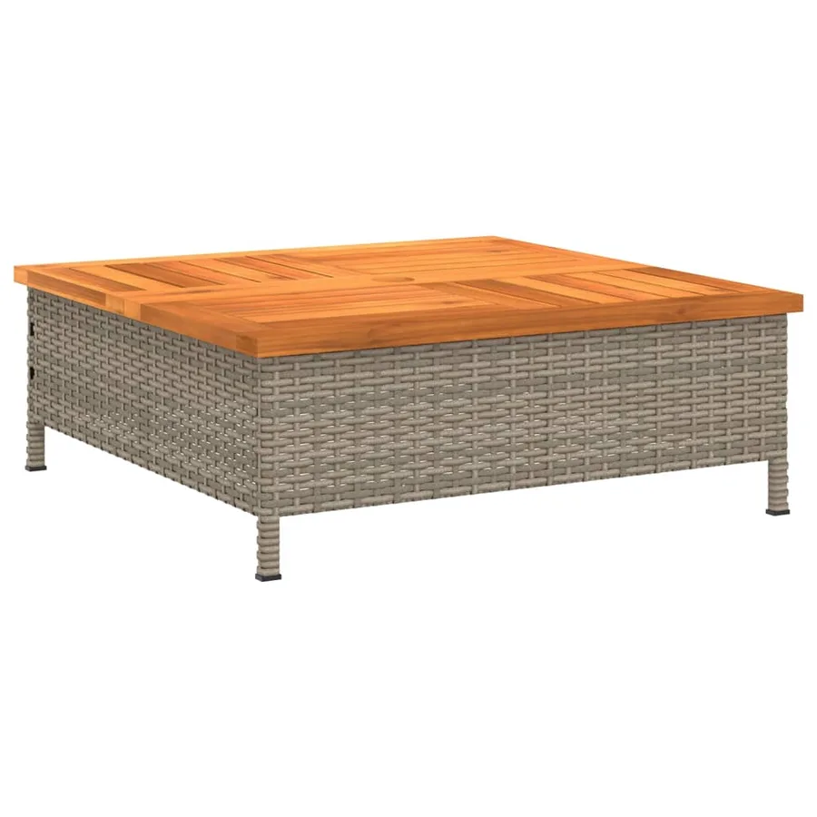 Couvercle de base de parasol gris 70x70x25 cm - 2