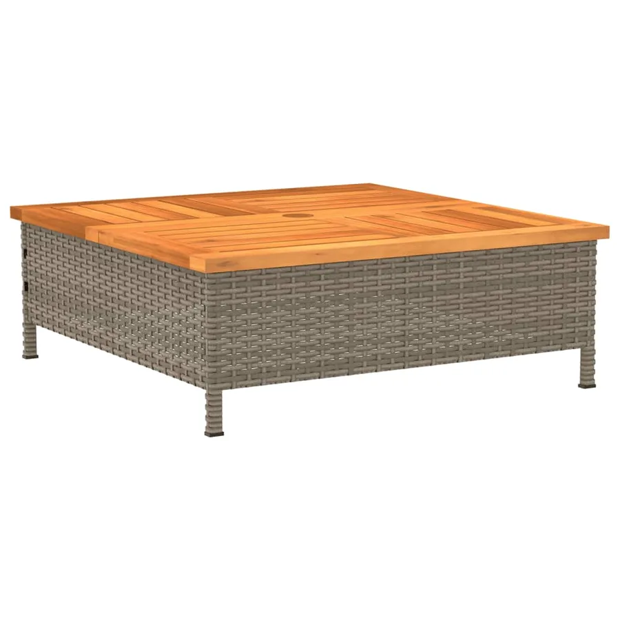 Couvercle de base de parasol gris 70x70x25 cm - 7