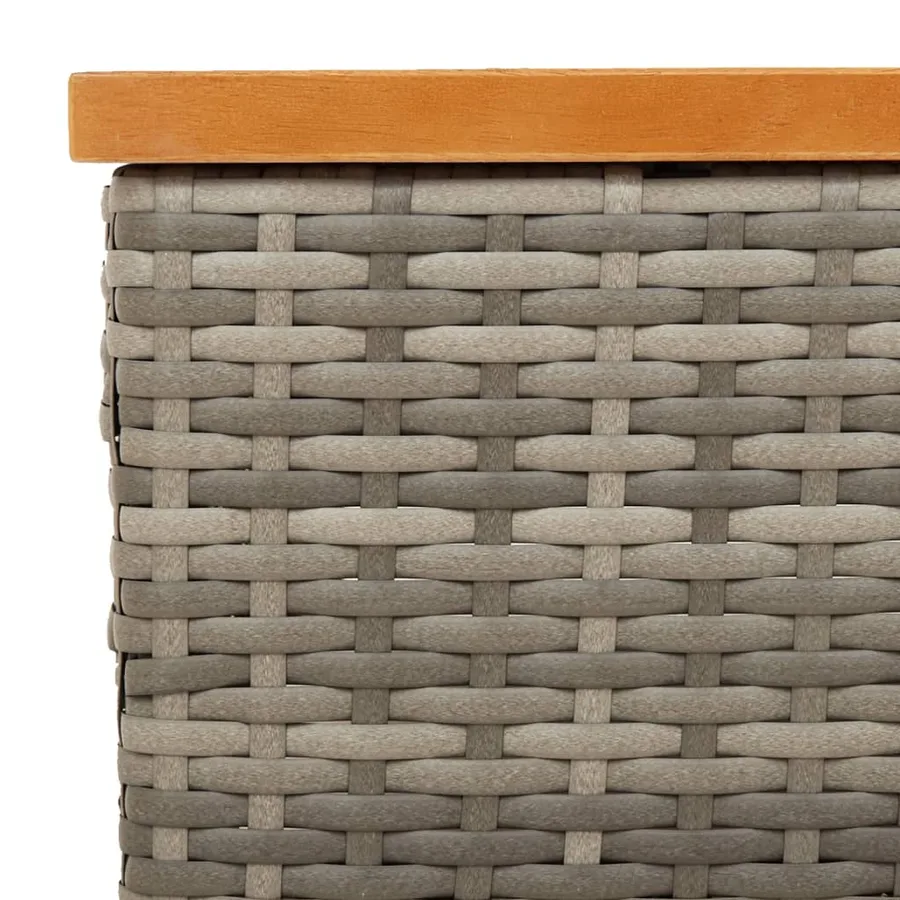 Couvercle de base de parasol gris 70x70x25 cm - 8