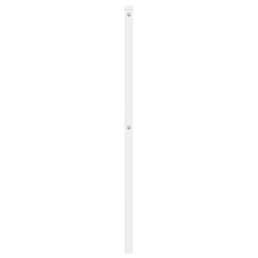 Tête de lit de remplacement métal blanc 120 cm - 4