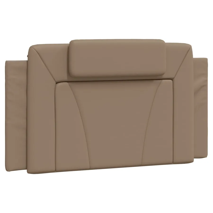 Lit Viana avec matelas cappuccino 100x200 cm similicuir - 5