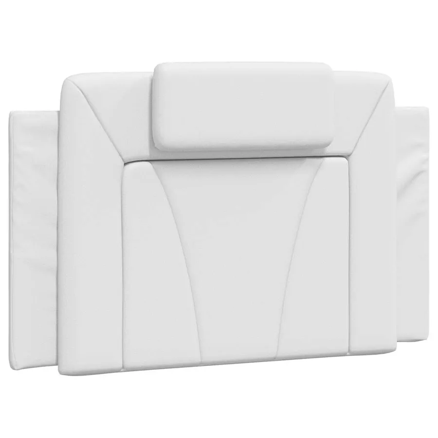 Cadre de lit Viana sans matelas blanc 80x200 cm similicuir - 8