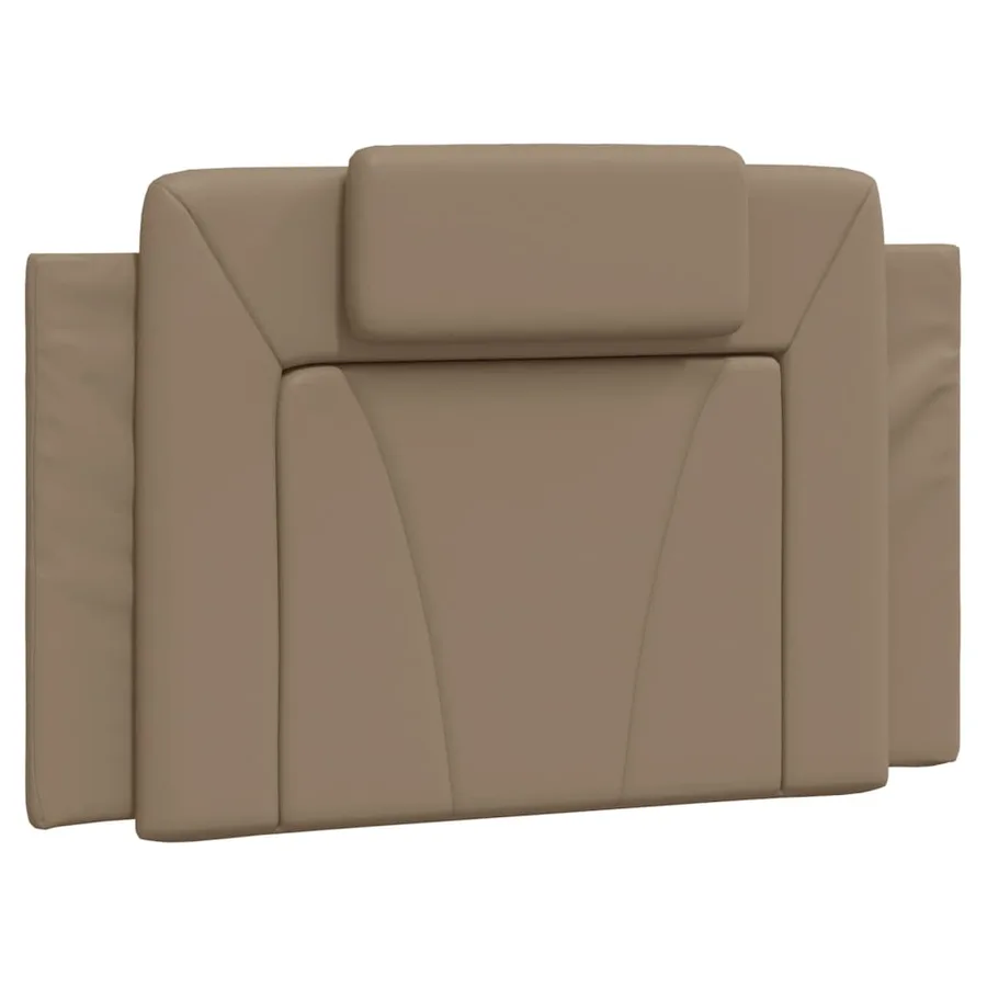 Lit Viana avec matelas cappuccino 80x200 cm similicuir - 5