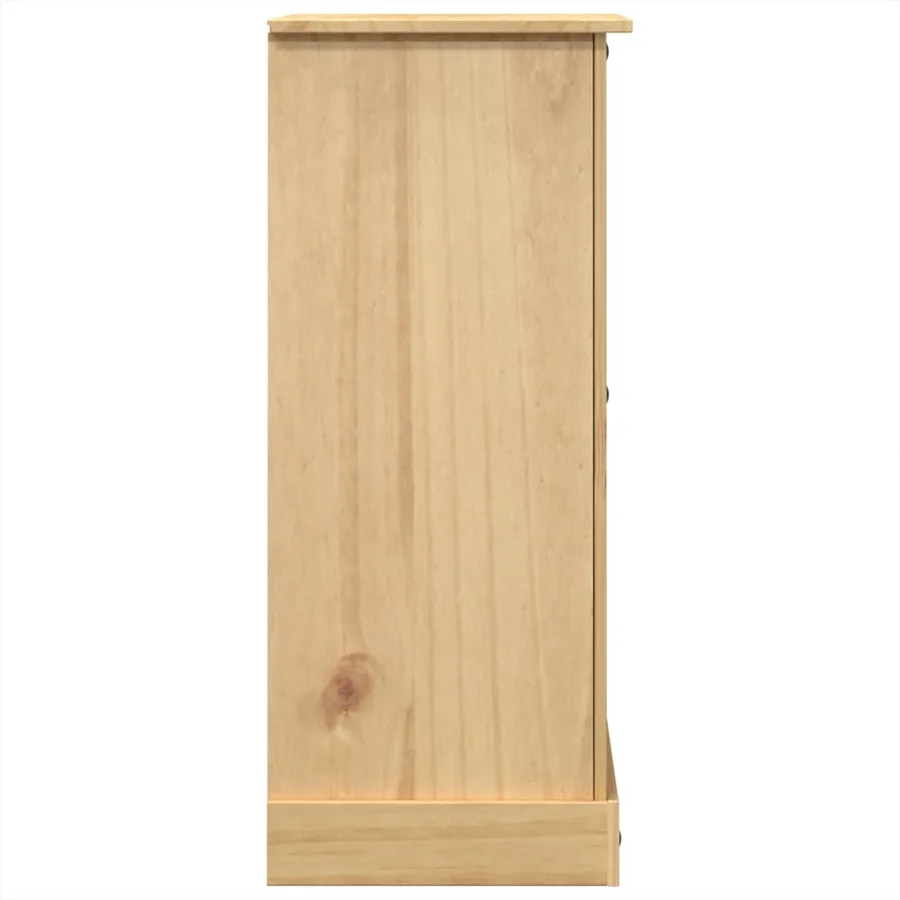 Commode Corona 92x48x114 cm bois massif de pin - 5