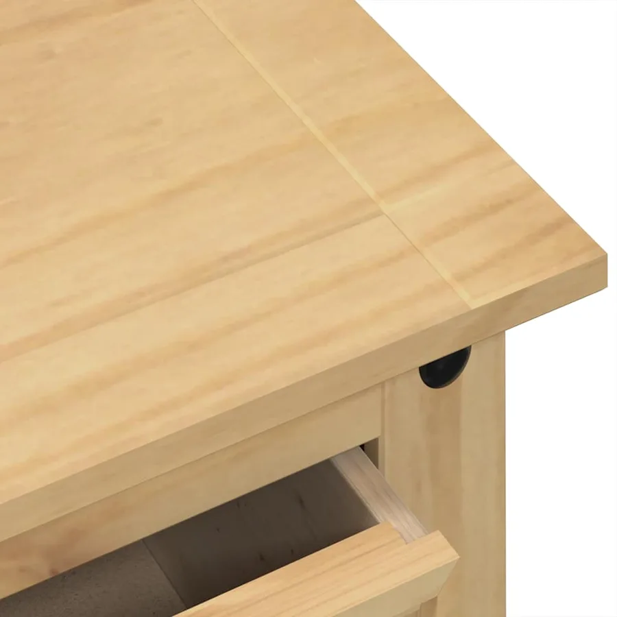 Commode Corona 92x48x114 cm bois massif de pin - 7