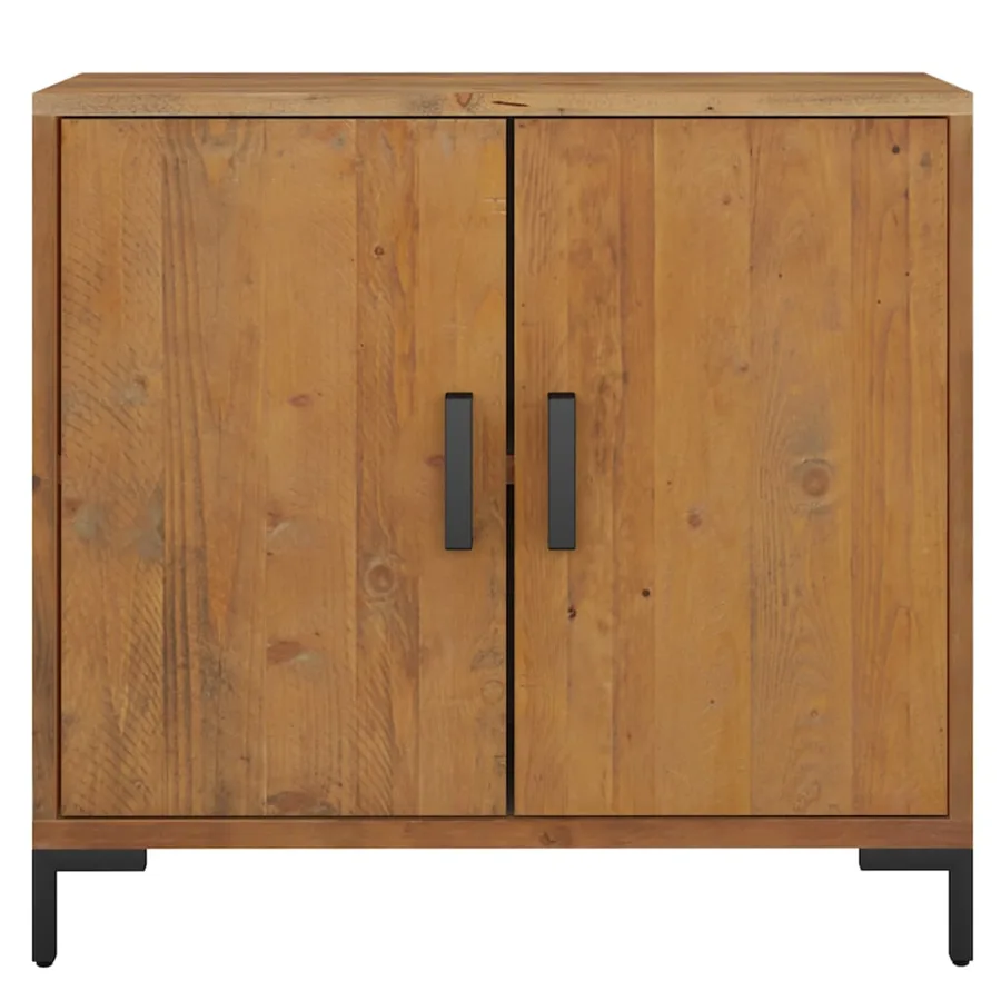 Buffet Marron 75x35x70 cm Bois de pin massif - 3