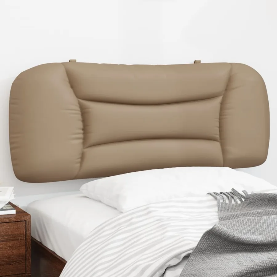 Coussin de tête de lit Hvar cappuccino 100 cm similicuir