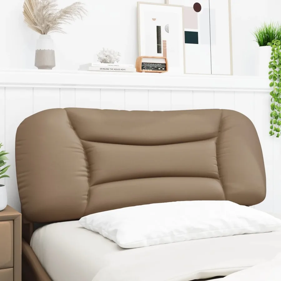 Coussin de tête de lit Hvar cappuccino 100 cm similicuir - 3