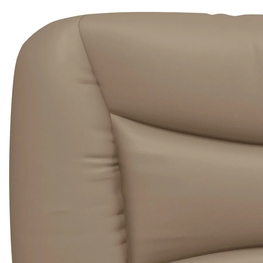 Lit avec matelas Hvar cappuccino 100x200 cm similicuir - 6