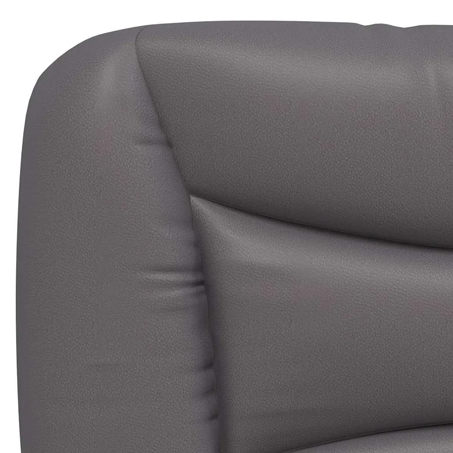 Cadre de lit avec LED sans matelas Hvar gris 100x200 cm - 11
