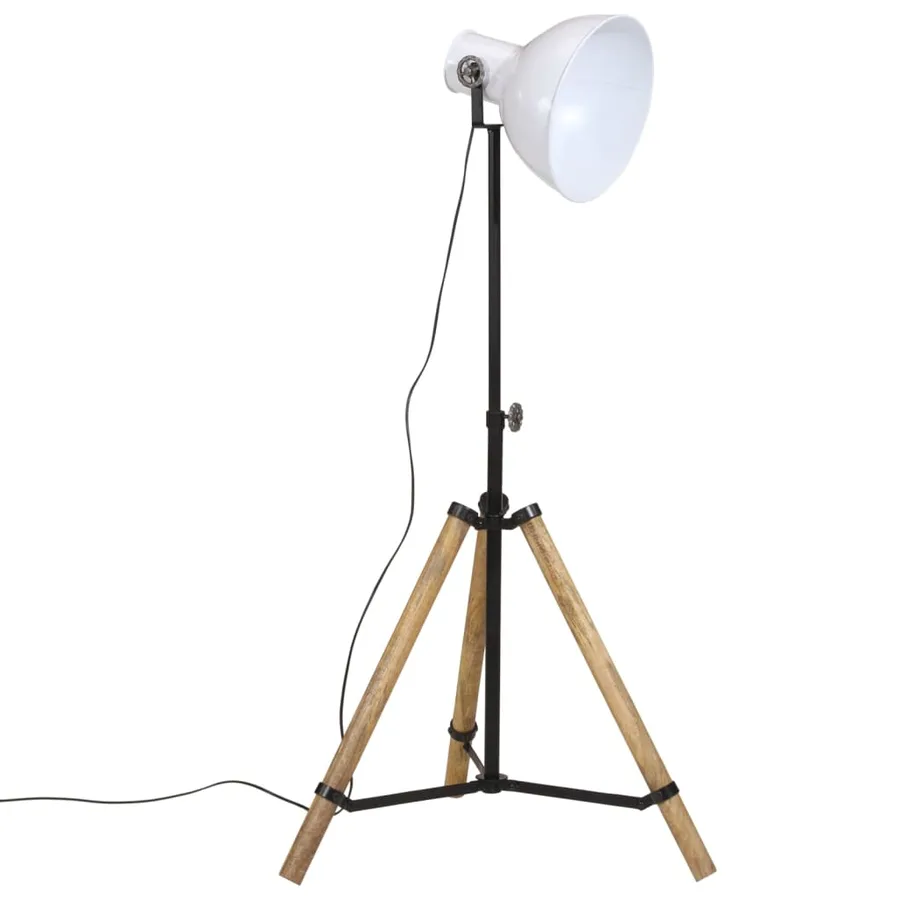 Lampadaire 25 W blanc 75x75x90-150 cm E27 - 2