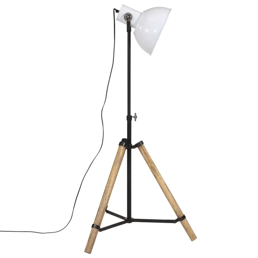 Lampadaire 25 W blanc 75x75x90-150 cm E27 - 4