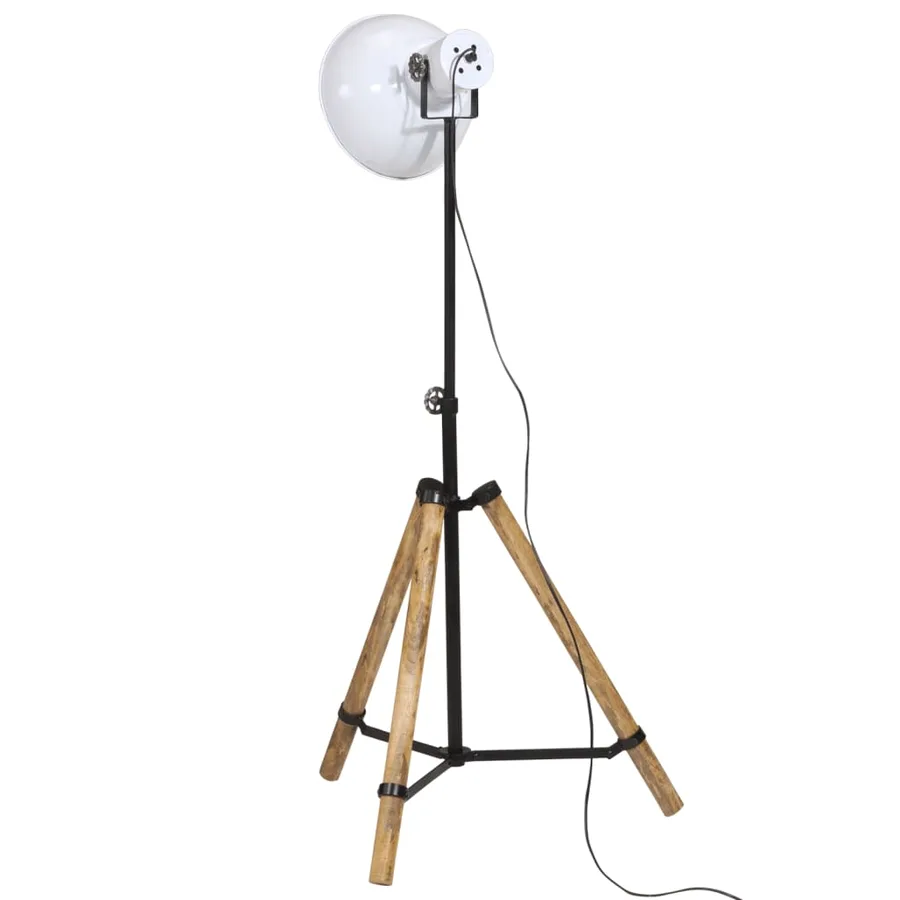 Lampadaire 25 W blanc 75x75x90-150 cm E27 - 5