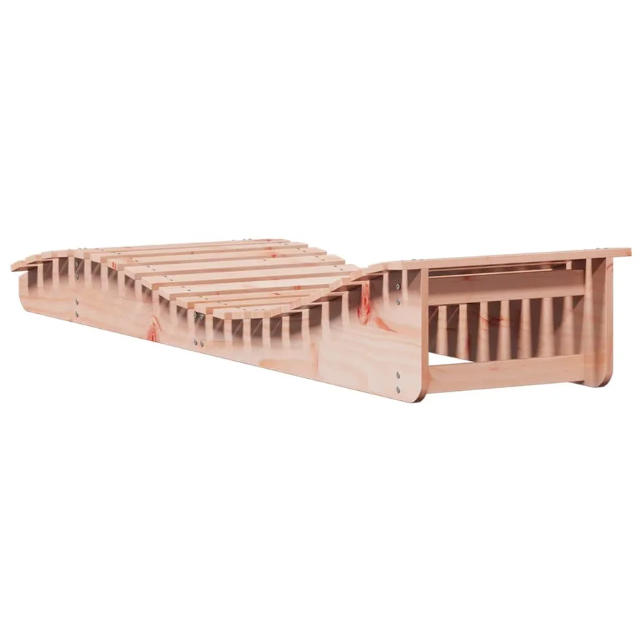 Chaise longue 205x60x31,5 cm bois massif de douglas - 6