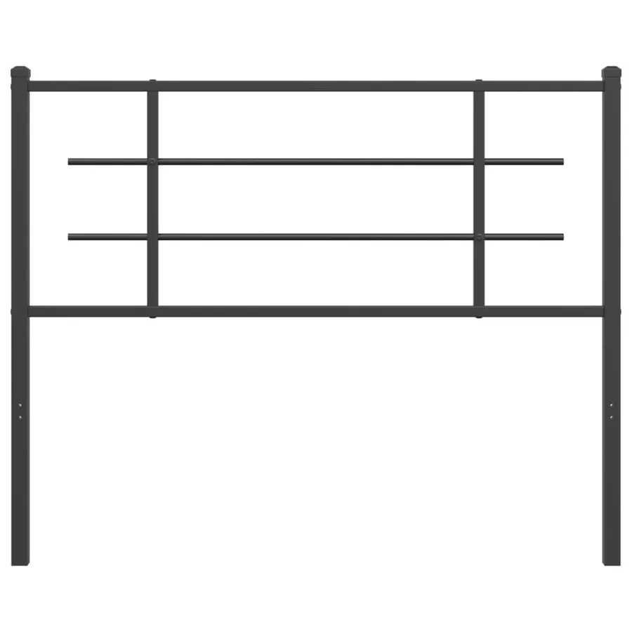 Tête de lit de remplacement métal noir 107 cm - 3