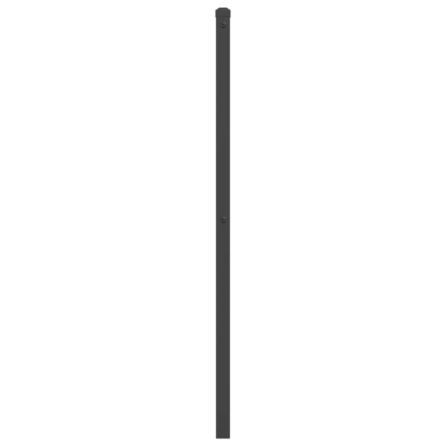 Tête de lit de remplacement métal noir 107 cm - 4