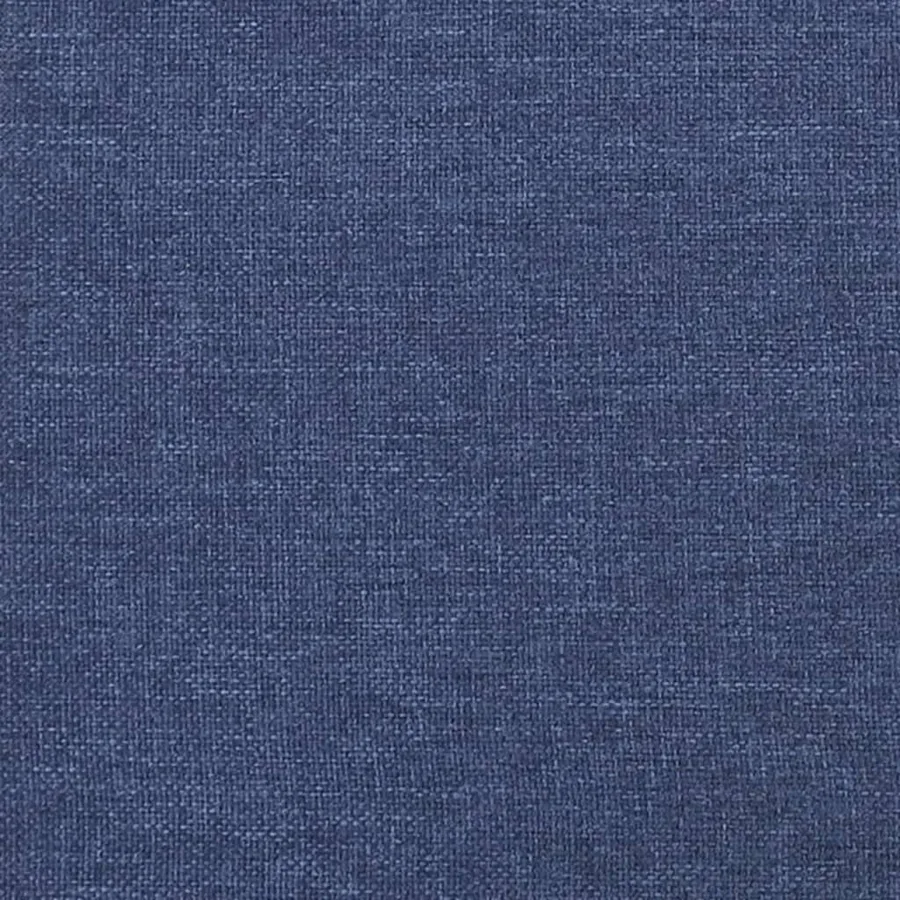 Banc Bleu 100x30x30 cm Tissu - 6