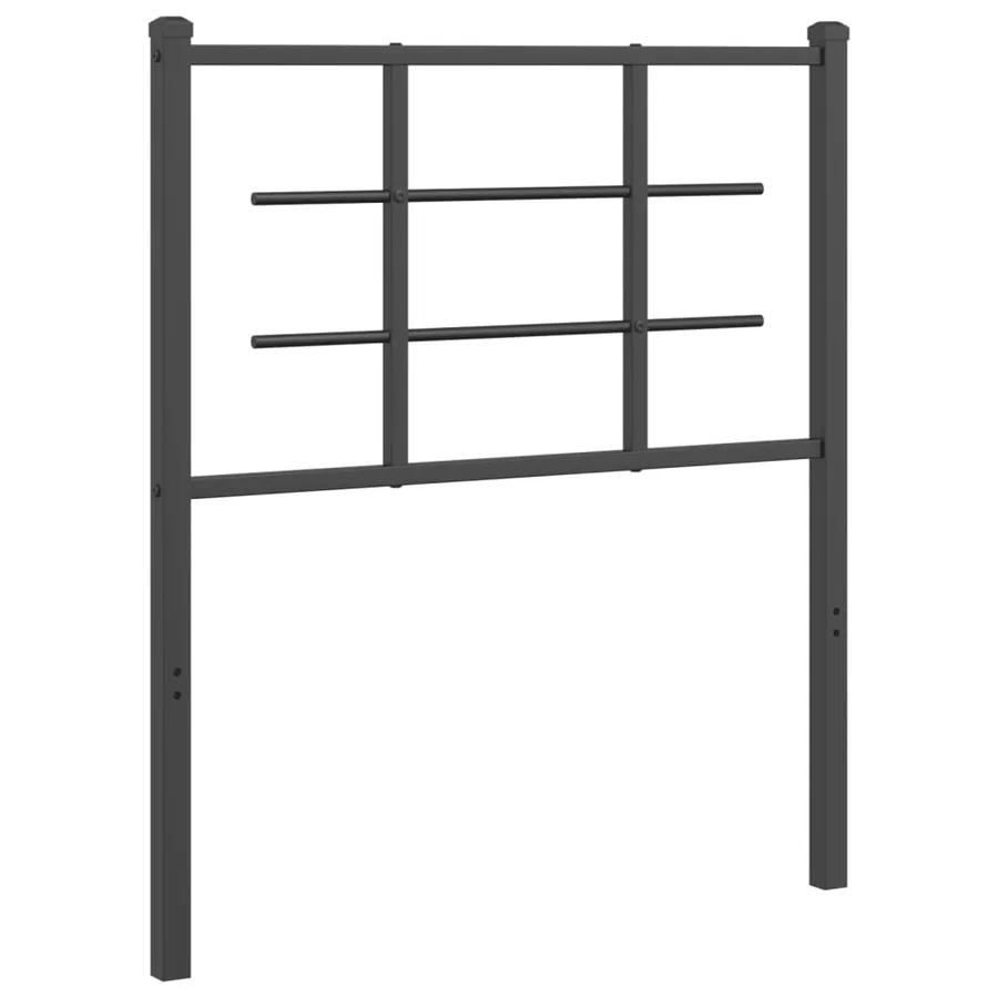Tête de lit de remplacement métal noir 75 cm - 2